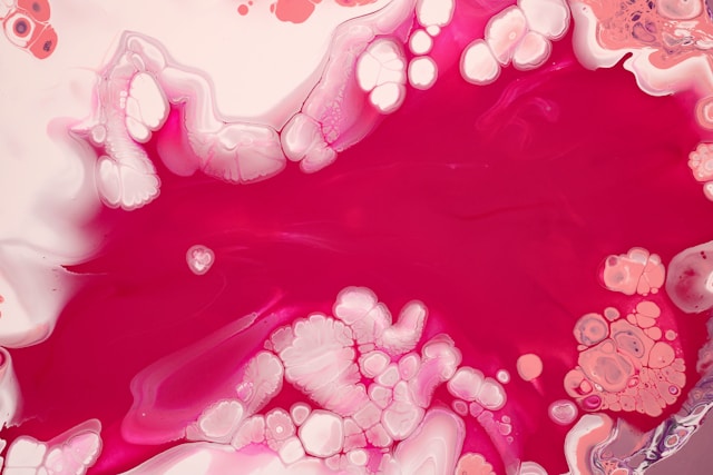 Abstract image of wound healing in a cell culture